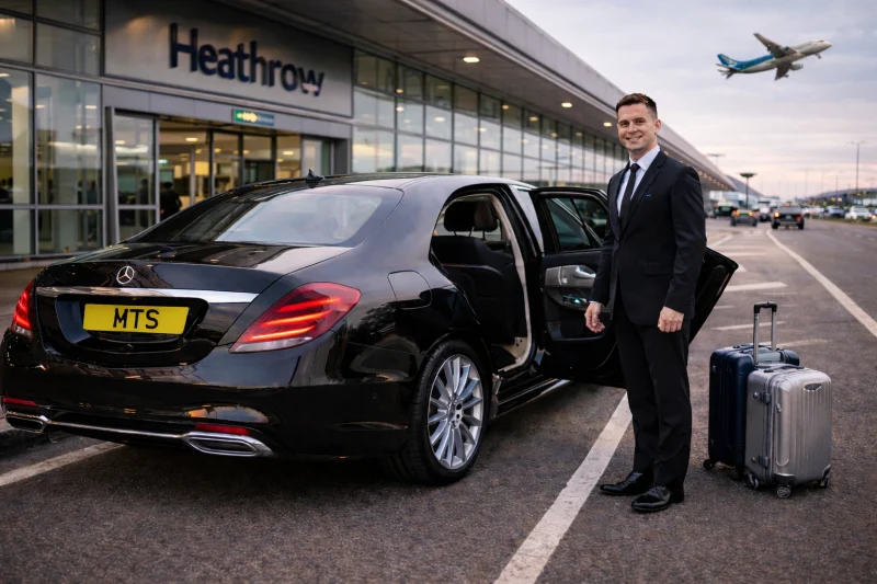 Business chauffeur Heathrow arrival