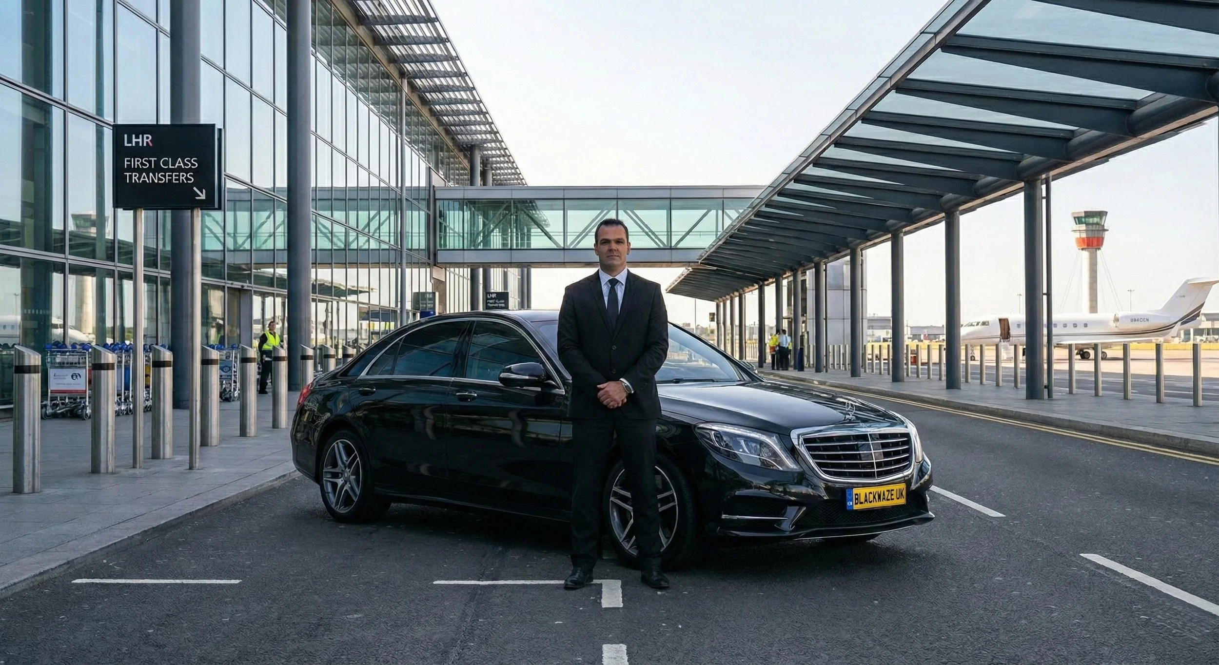 Mercedes S Class airport pickup London
