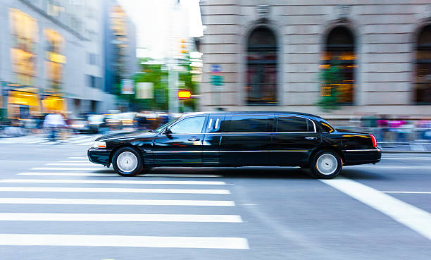 Luxury limousine interior comfort