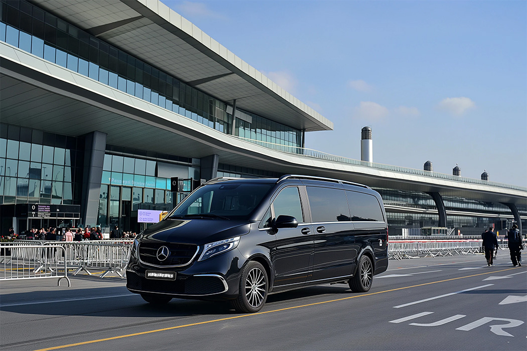 Mercedes Vito Heathrow airport pickup