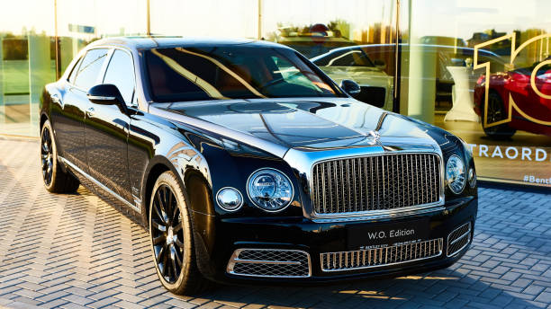 Luxury Bentley interior corporate travel