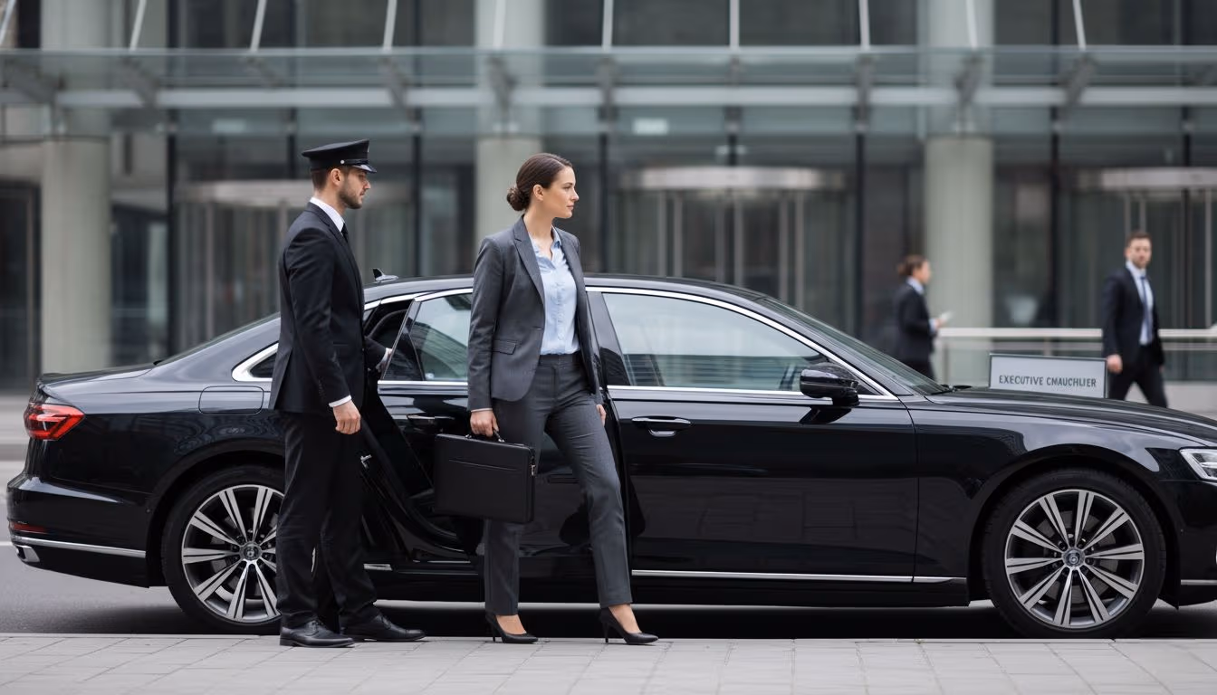 Executive chauffeur vehicle business travel