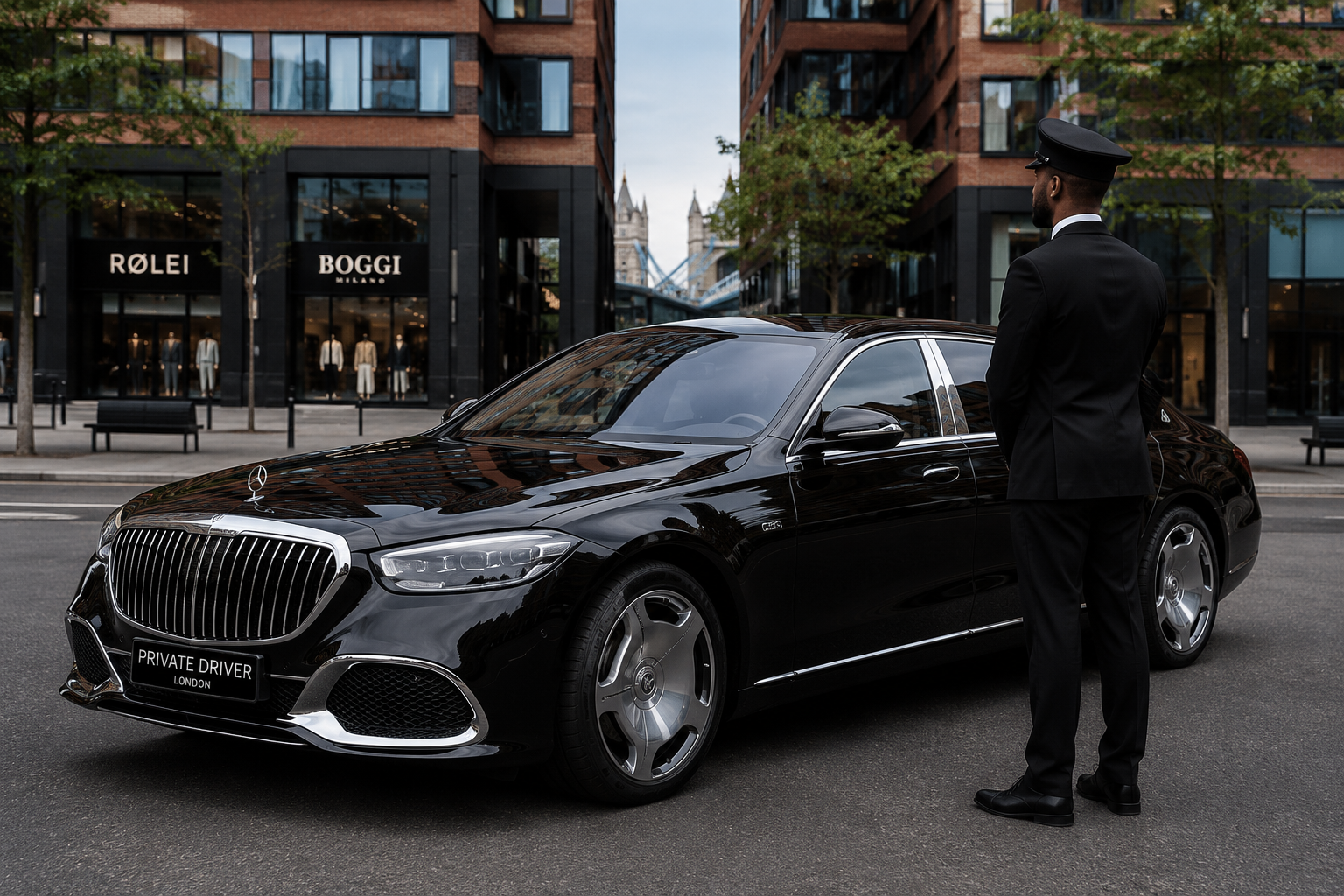 Professional Mercedes Maybach sightseeing service London