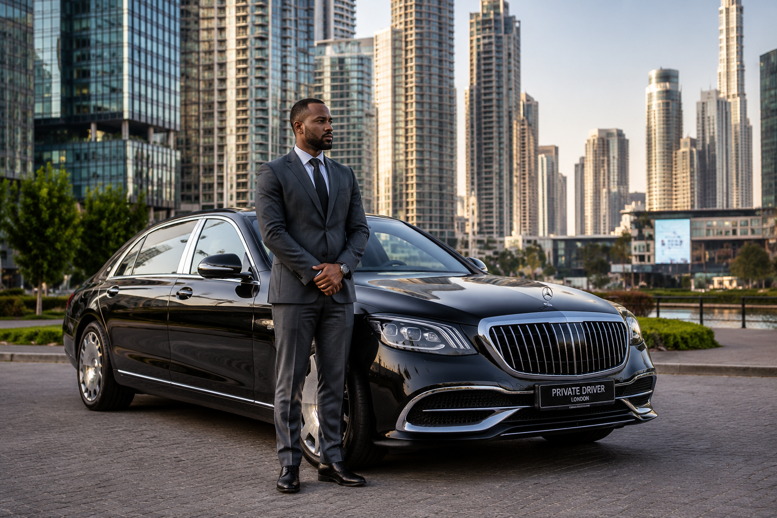 Luxury Mercedes Maybach chauffeur hire London