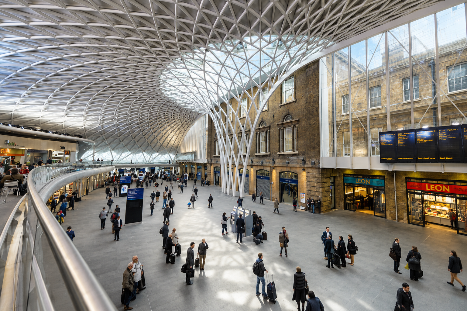 Luxury chauffeur service King's Cross Station