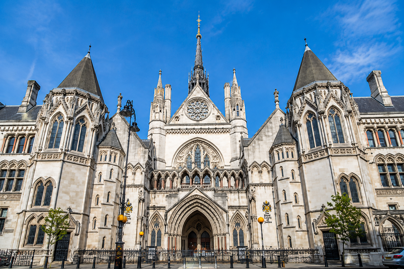 Mercedes S Class urgent hire Royal Courts of Justice