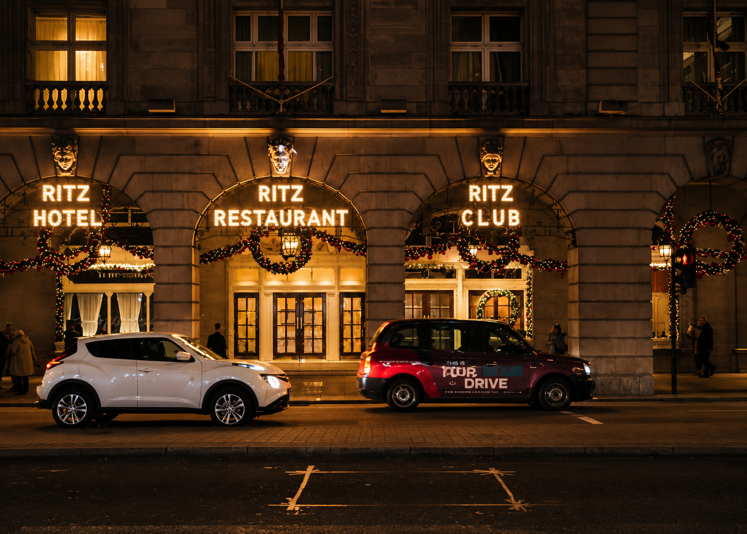 Luxury wedding chauffeur service The Ritz London