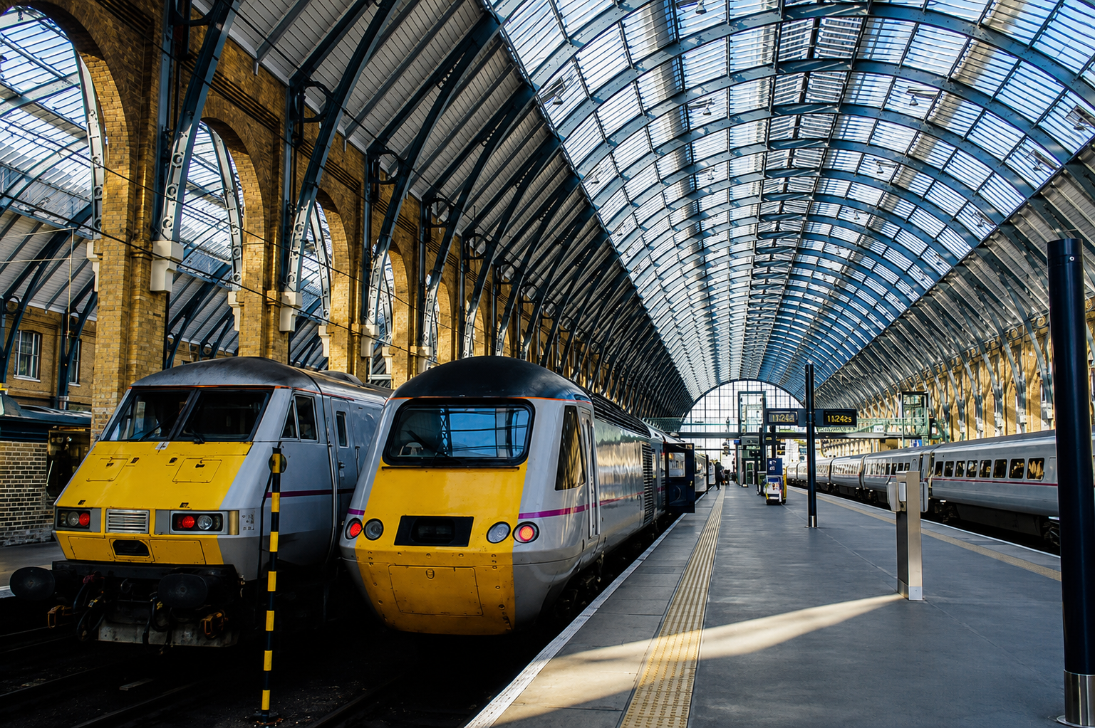 Executive chauffeur travel King's Cross London