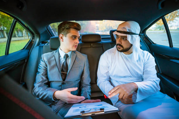 Executive chauffeur vehicle for London tourists
