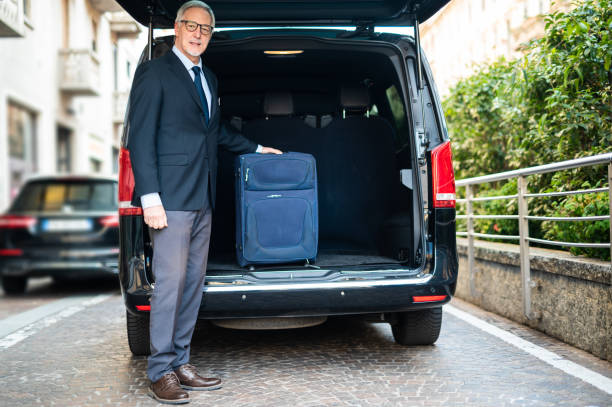 Executive chauffeur vehicle for medical visitors