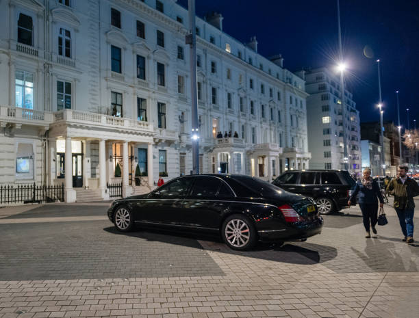 Luxury chauffeur service Kensington shopping