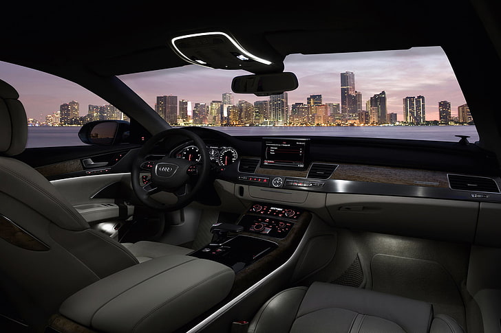 Luxury Audi A8 chauffeur service for executive travel