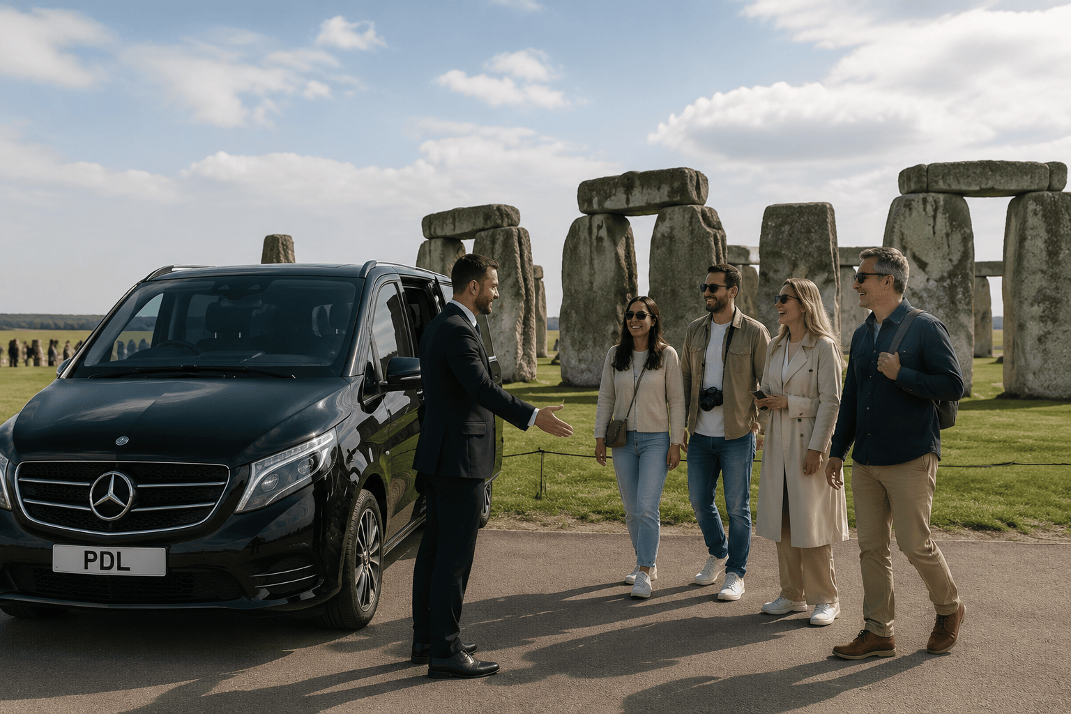 Private chauffeur driven luxury tour to Stonehenge from London