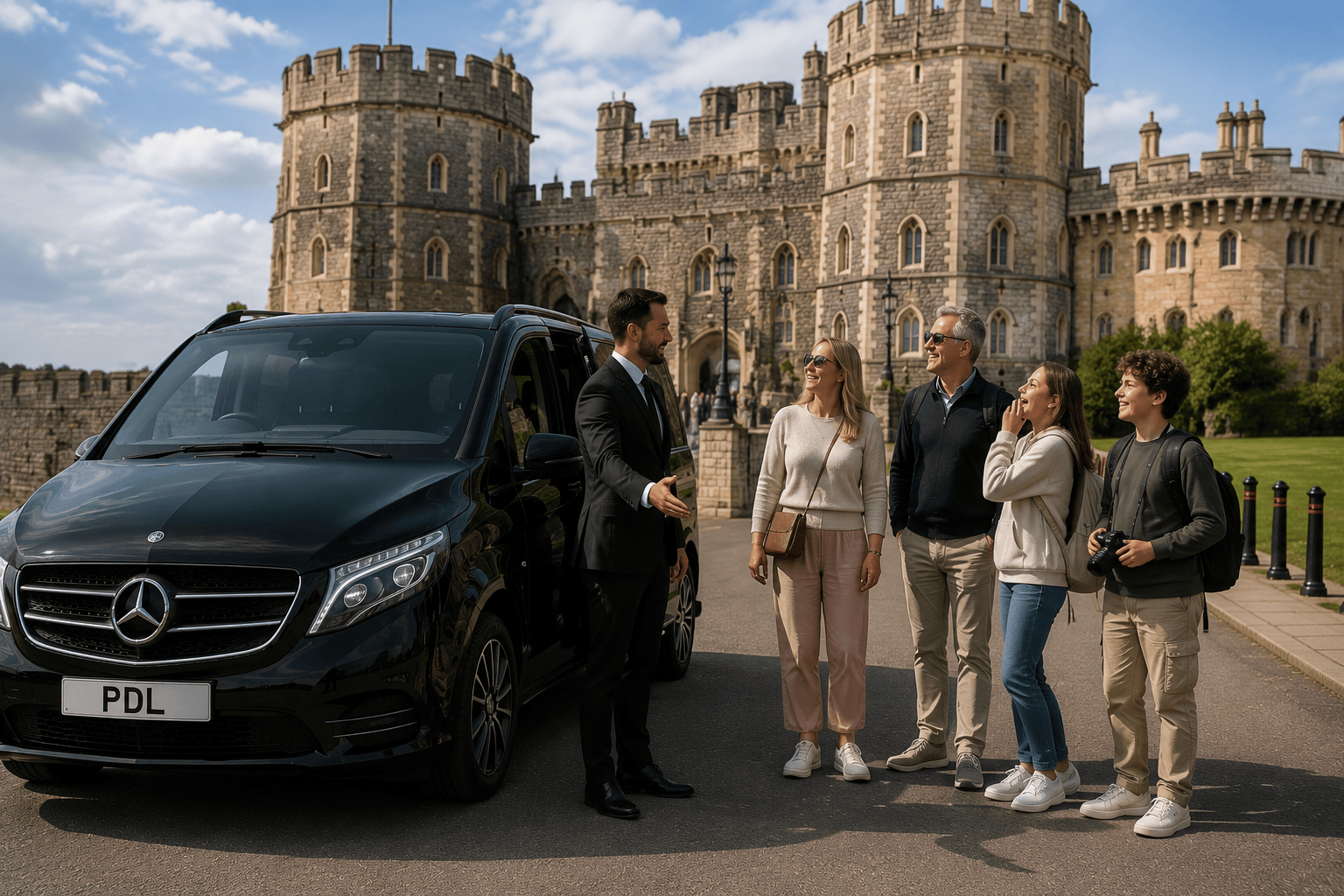 Chauffeur driven executive day tour to Windsor Castle